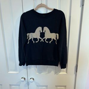 J Crew Horse Jumper small
